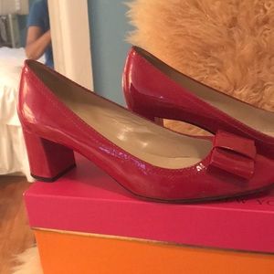 Kate Spade red patent leather Dijon pumps. Size 8.5M